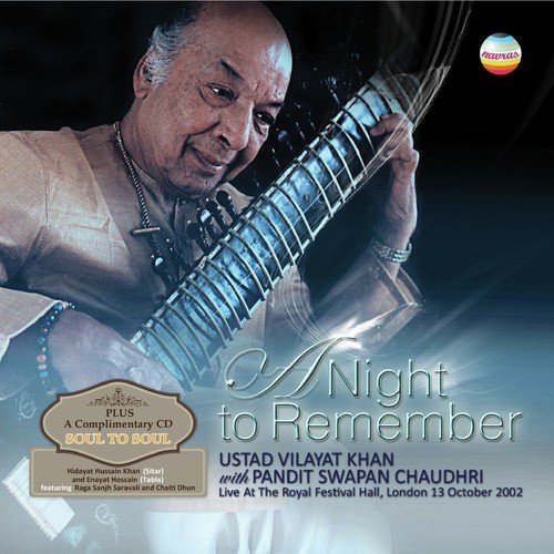 Raga Malkauns   Jhala - Ustad Vilayat Khan, Pandit Swapan Chaudhri
