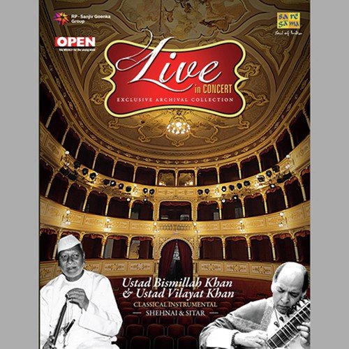 Raga   Yaman (Gat) Vilayat Khan And Bismillah Khan (Live) - Ustad Bismillah Khan, Ustad Vilayat Khan