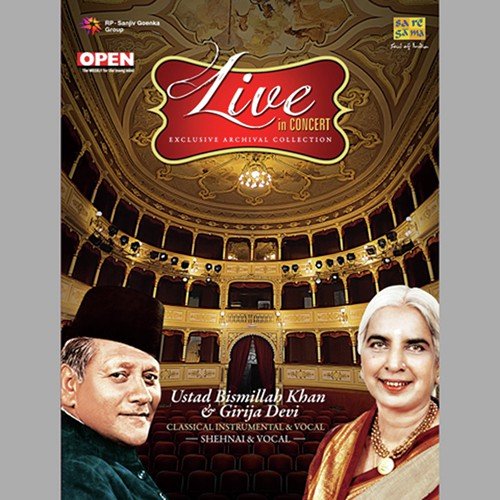 Chandhal Chalit Chit Laage Na Rama (Live) - Ustad Bismillah Khan, Girija Devi