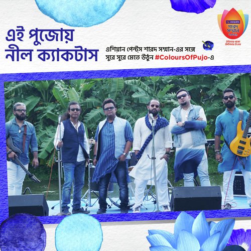 Asian Paints Colours of Pujo   Blue Song - Cactus
