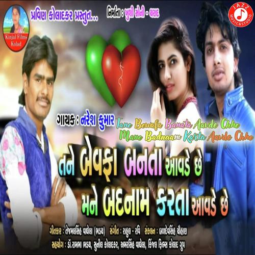 Tane Bewafa Banata Aavde Chhe Mane Badnaam Karta Aavde Chhe - Naresh Kumar