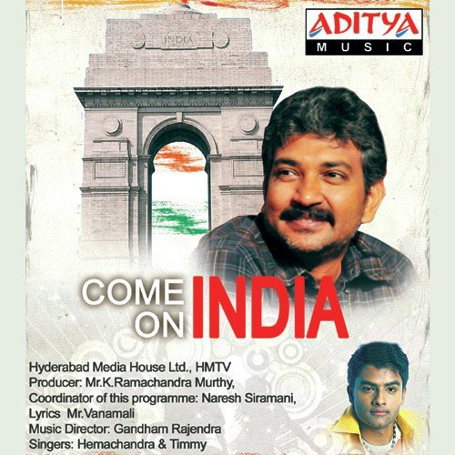 Come On India - Timmy, Vedala Hemachandra, Gandham Rajendra