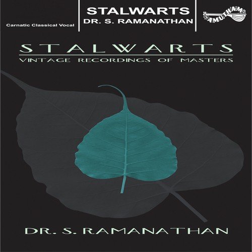 Ragam   Tanam   Pallavi - S. Ramanathan