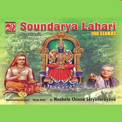 Soundarya Lahari   100 Slokas - Dr. Nookala Chinna Satyanarayana