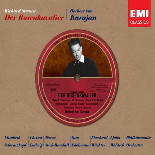 Der Rosenkavalier, Op. 59, Act 1 Der Feldmarschall sitzt im krowatischen Wald (Octavian, Marschallin) - Herbert Von Karajan