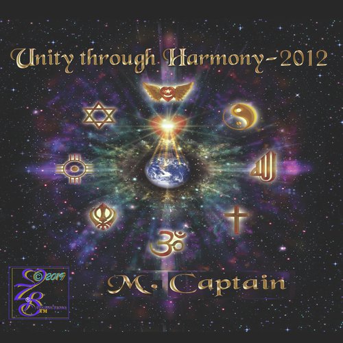 Om- Dharma Shanti Prema Satya Ahimsa - M. Captain
