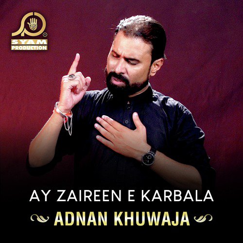 Sakina Khak Pe Rukhsaar Rakh Nahi Sakti - Adnan Khuwaja