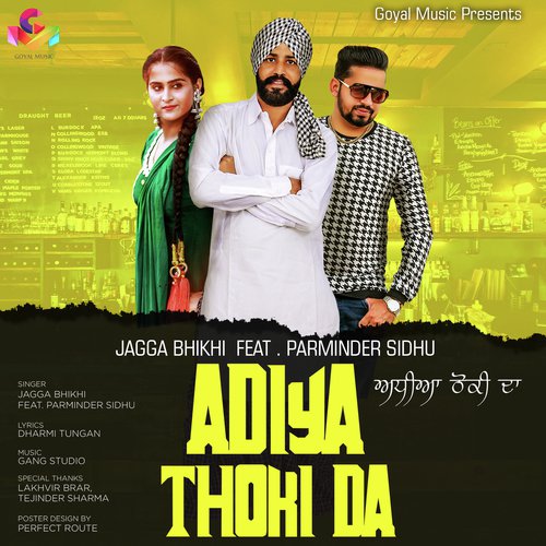 Adiya Thoki Da - Jagga Bhikhi