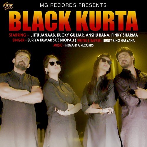 Black Kurta - Suriya Kumar S.K., Jittu Janaab, Kucky Gujjar, Pinky Sharma, Anshu Rana