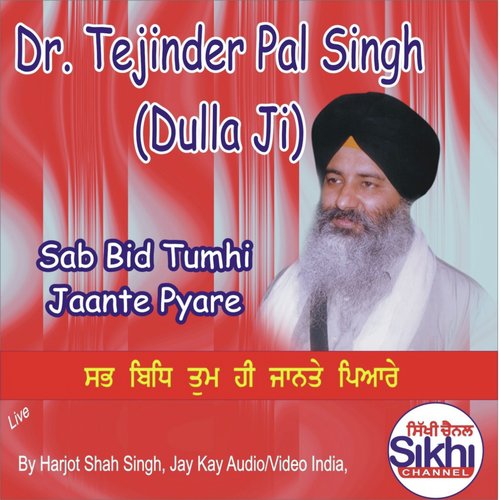 Sab Bid Tumhi Jaante Pyare - Dr. Tejinder Pal Singh Dulla Ji