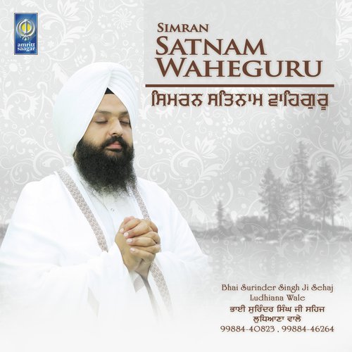 Simran Satnam Waheguru - Bhai Surinder Singh Ji Sehaj Ludhiana Wale