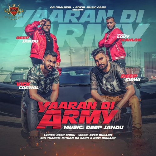 Yaaran Di Army (feat. Lovy Kahlon) - Deep Sidhu, Vick Grewal